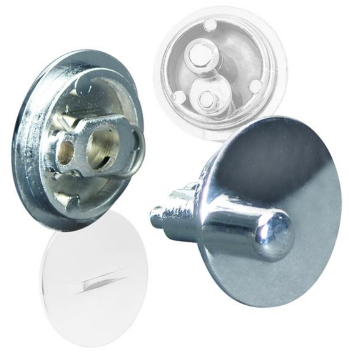 Jacknob 6160 Knob Set For 6626 Latch "G" ADA,Chrome Plated Zamac Material