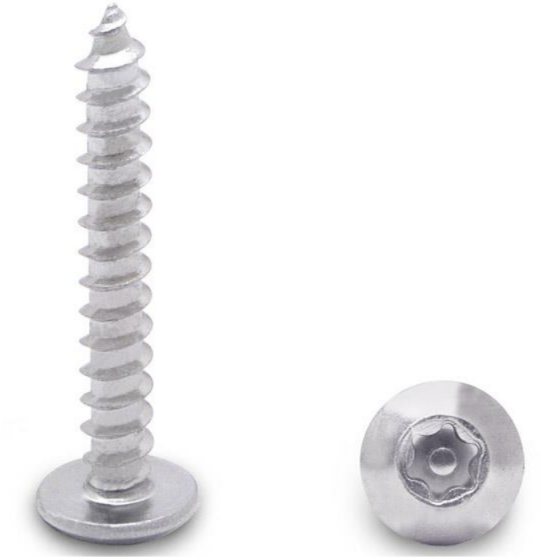 Jacknob 91 Sheet Metal Screw Truss Type AB 6 Lobe Pin