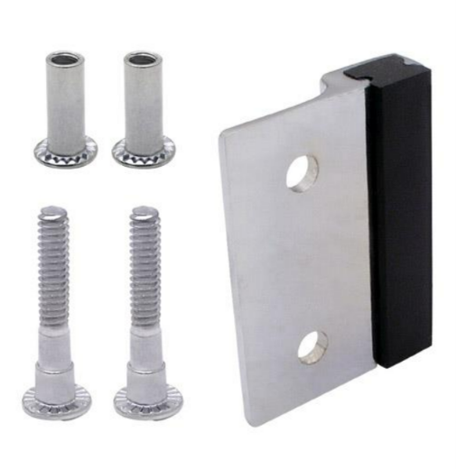 Jacknob 105170 Strike(5170) & Screw Pack,Chrome Plated Zamac
