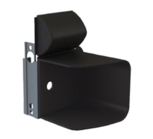 Locinox SHROUD-LO-Z Security Shroud for Free Exit Code Lock w/o Untreated Aluminium Shield Plate