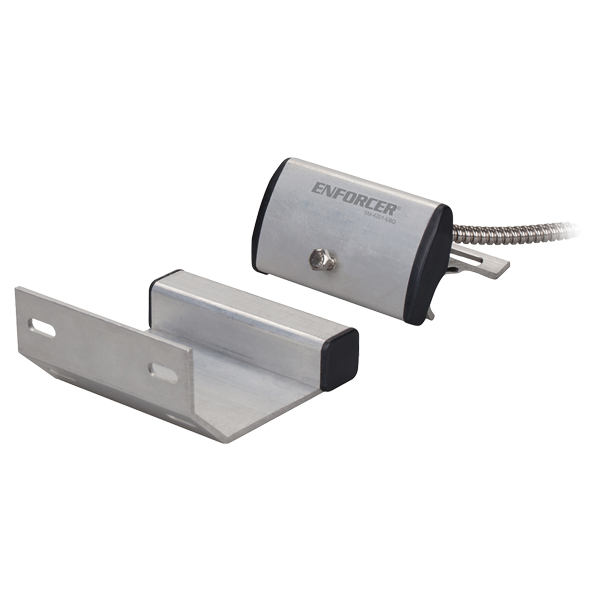 SECO-LARM SM-4201-L6Q Track-Mount Overhead Door Magnetic Contact, 3" (76mm) Gap, Open/Closed loop x2 (6 Wires)