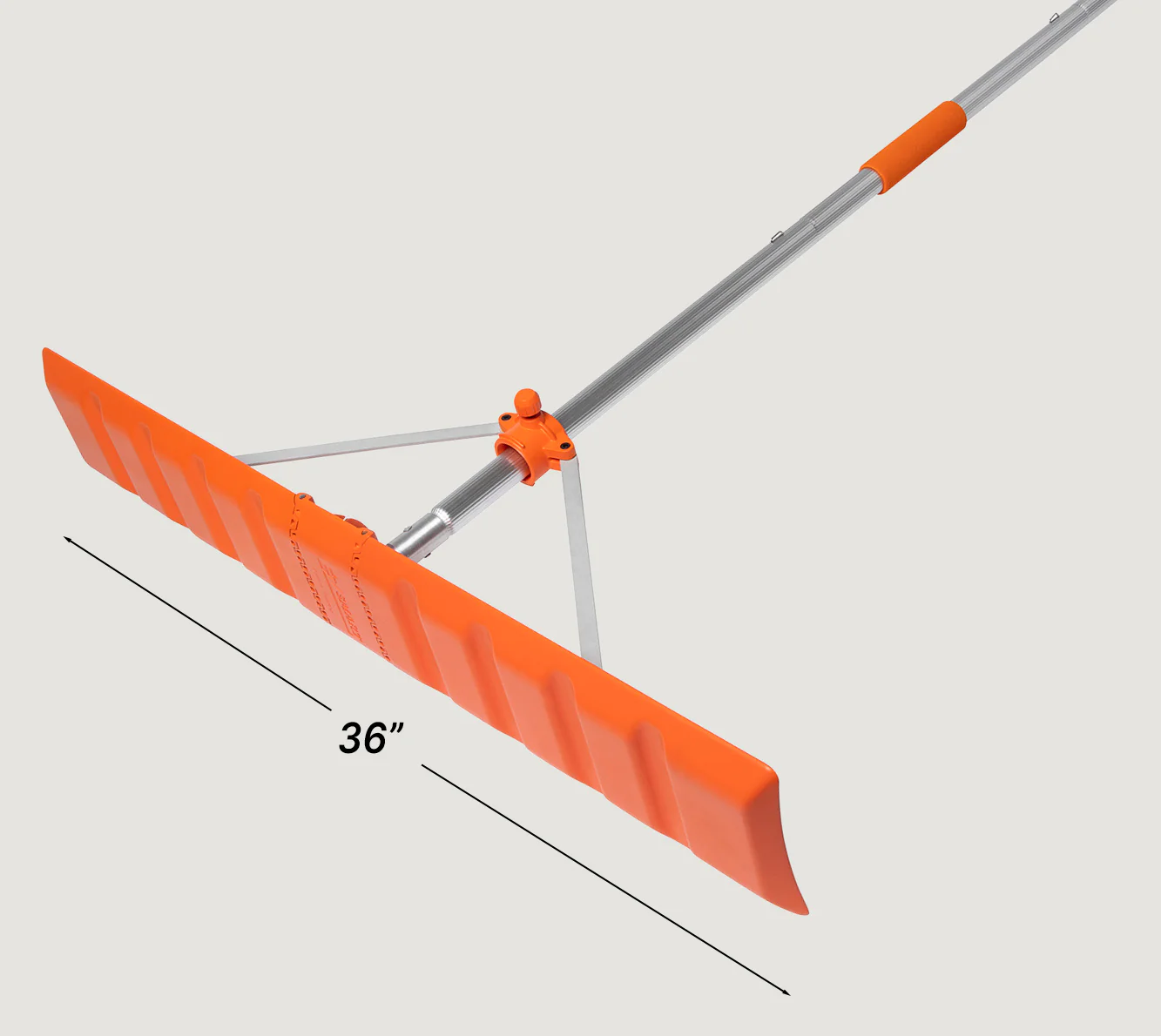 EZ Smart SR3616-1 Snow Roof Rake w/ 16' Pole