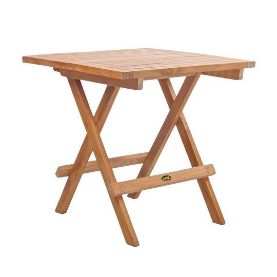 ARB Teak TAB062 Teak Folding Side Table - Square 20" (50 cm)