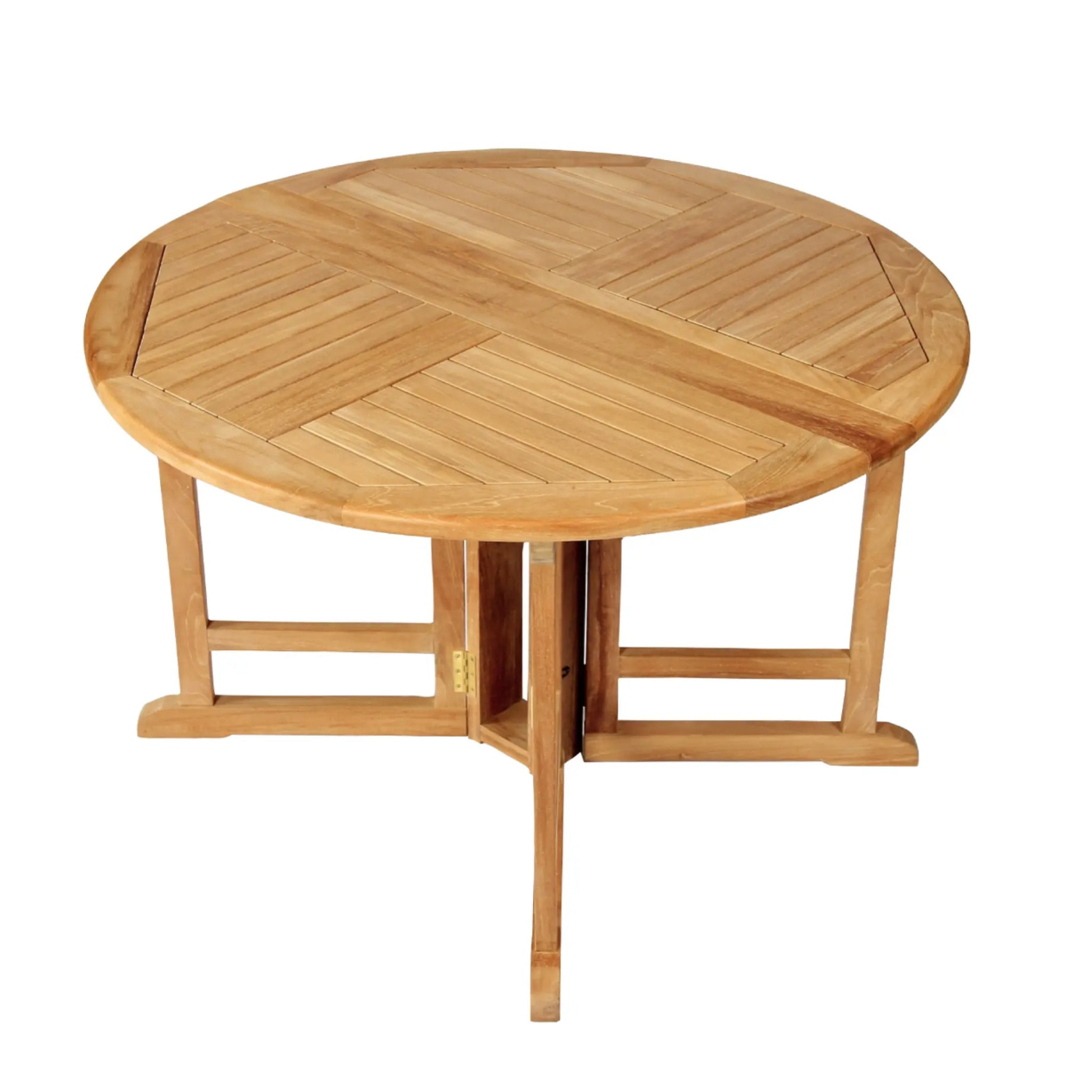 ARB Teak TAB553 Teak Folding Butterfly Dining Table - Round 48