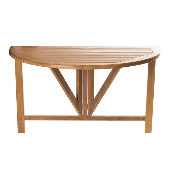 ARB Teak TAB570 Teak Folding Balcony Table - Semi Round 48"