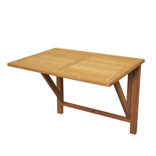 ARB Teak TAB601 Teak Folding Balcony Table - Rectangular 40" X 26"