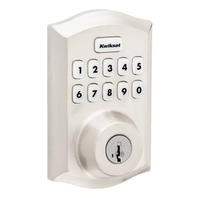 Kwikset TRL ZW700LR Home Connect Traditional Keypad Connected Smart Lock with Z-Wave Technology