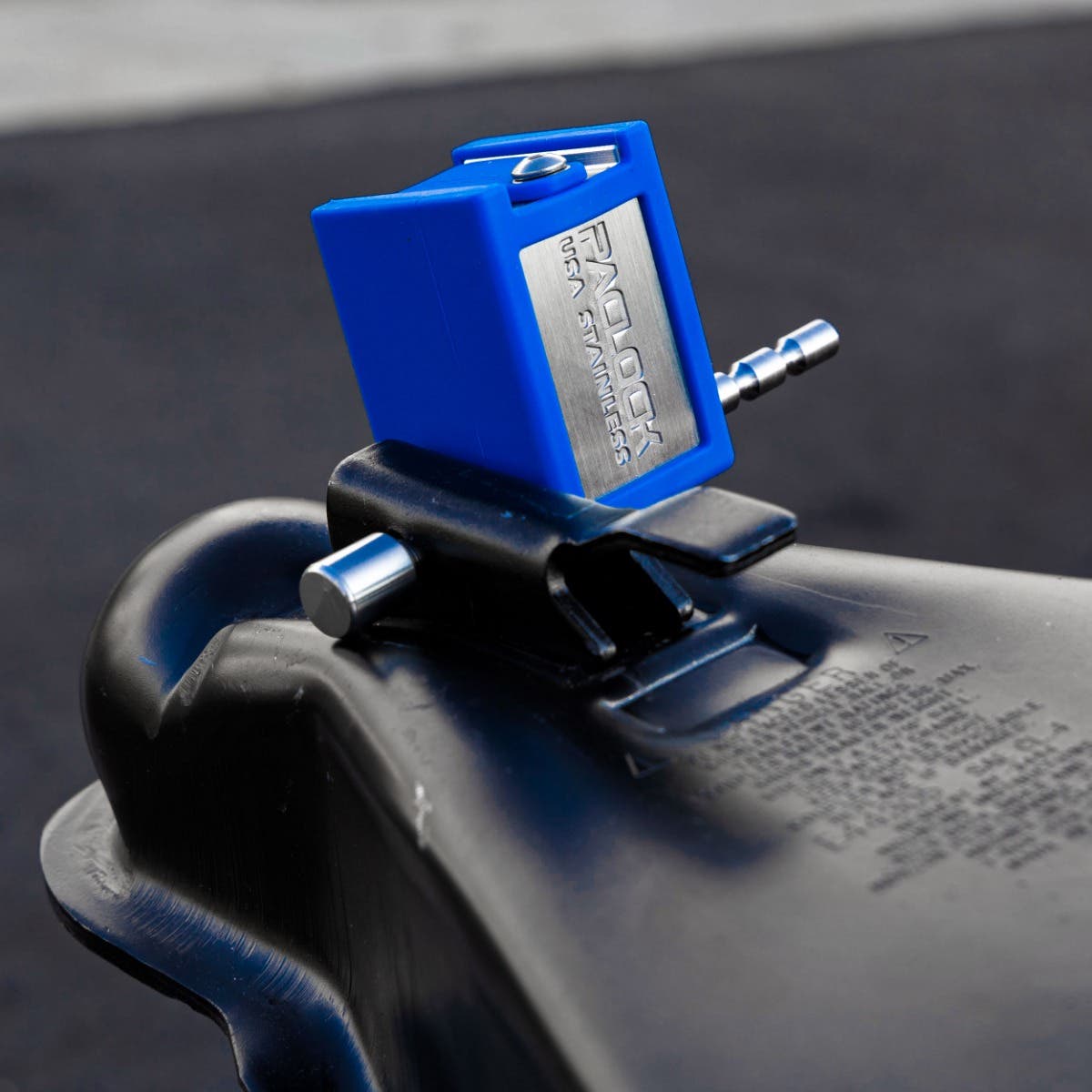 Paclock UCS-79S Universal Trailer Coupler Lock - Stainless Steel, Universal Cylinder System,6-Pin Cylinder