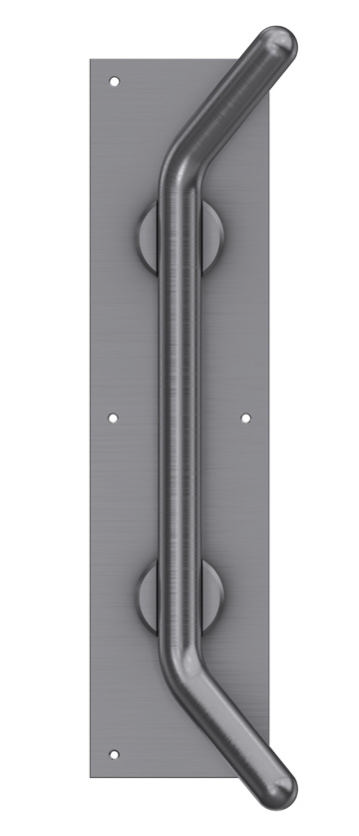 Ives 8322HD Hands Free Pull Plate, 6" x 16"