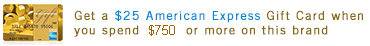 American Express Gift Card $25